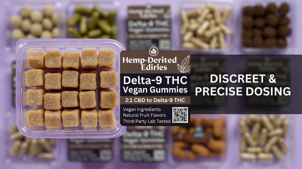 Delta-9 THC Vegan Gummies banner