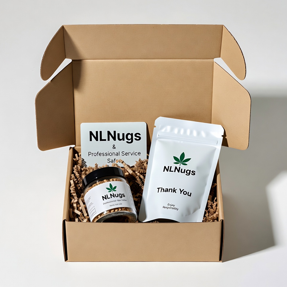 Discreet and secure packaging for premium botanical products from the Netherlands